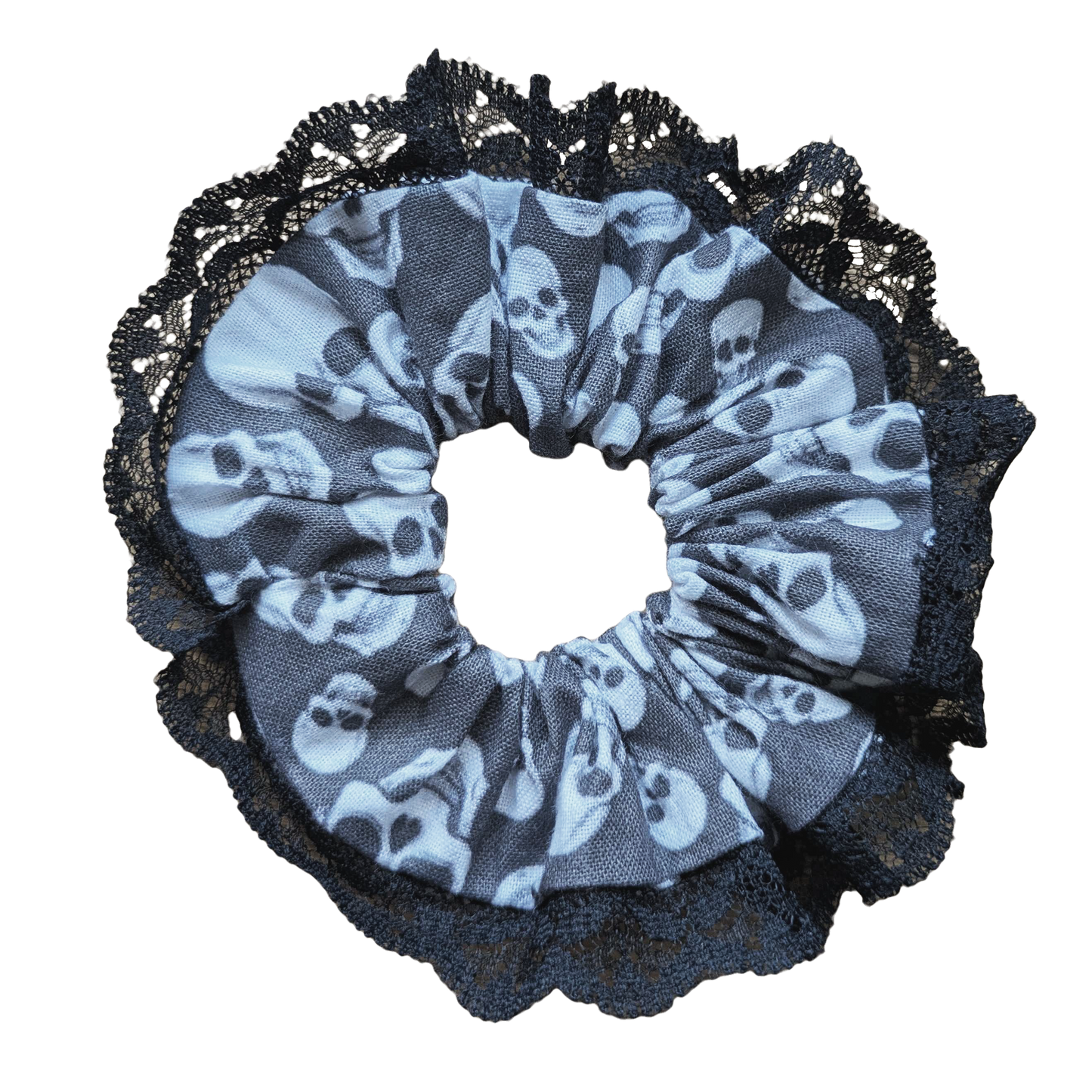 Skull Scrunchie
