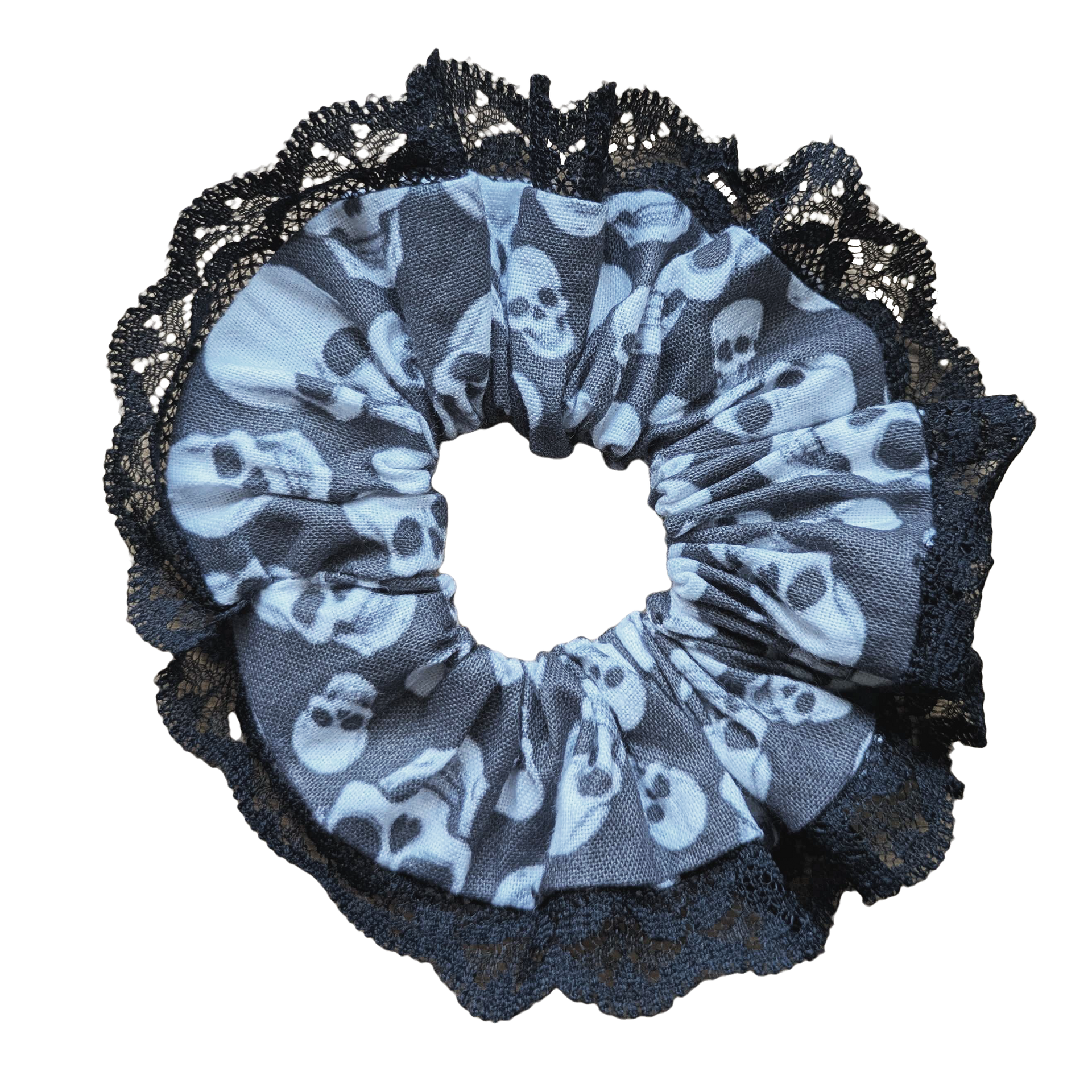 Skull Scrunchie – Silver Lamb Apparel